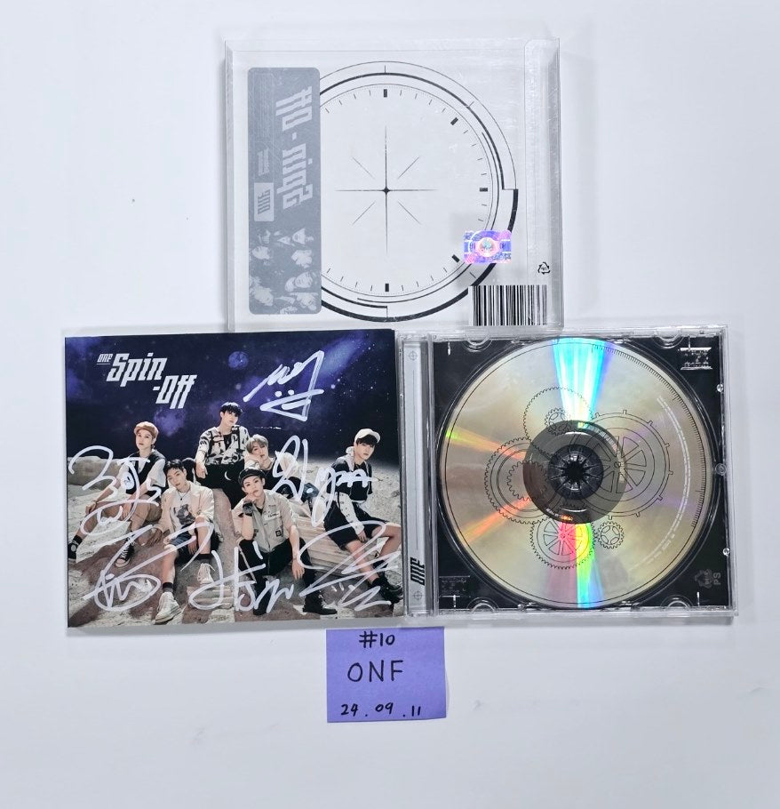 Seventeen, CNBLUE, TNX, EVNNE, TAN, 1TEAM, ONF, AB6IX,  - Hand Autographed(Signed) Promo Album [24.9.11] - HALLYUSUPERSTORE