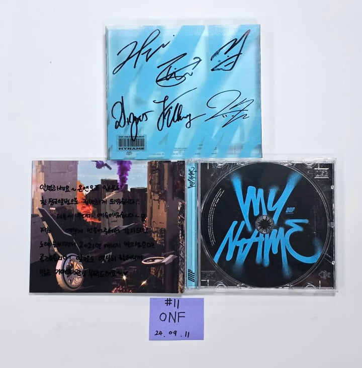 Seventeen, CNBLUE, TNX, EVNNE, TAN, 1TEAM, ONF, AB6IX,  - Hand Autographed(Signed) Promo Album [24.9.11] - HALLYUSUPERSTORE