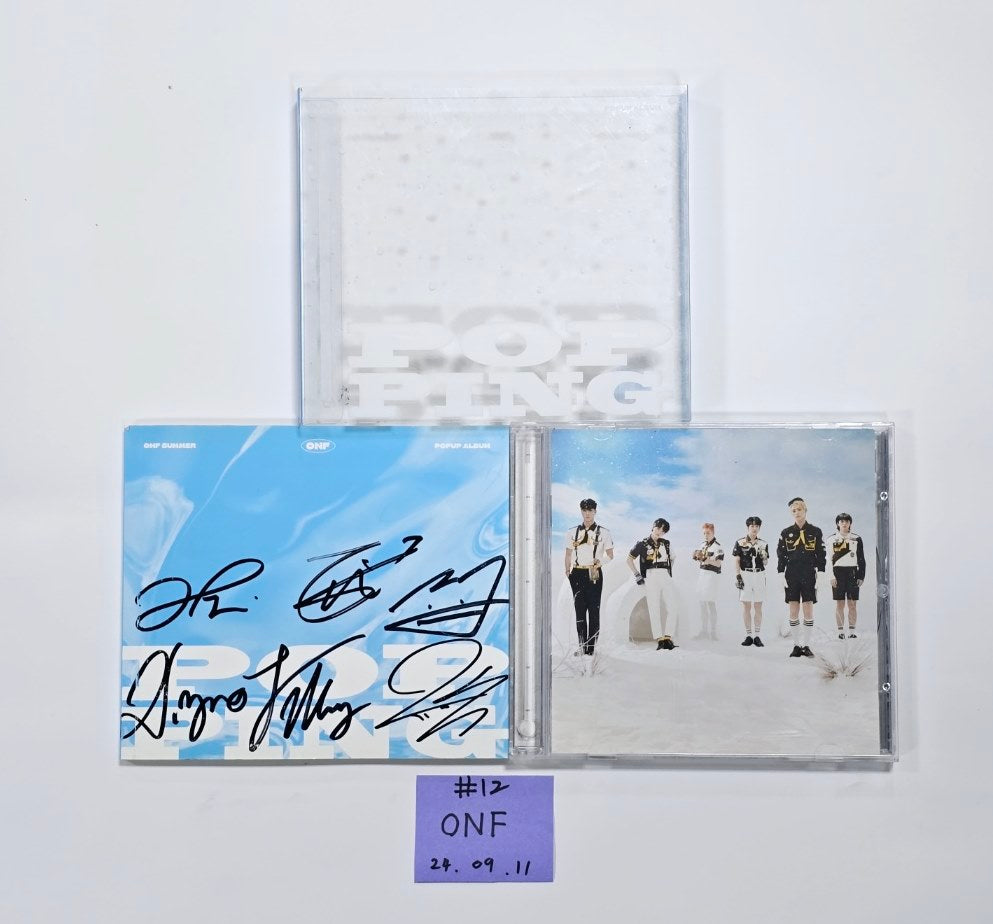 Seventeen, CNBLUE, TNX, EVNNE, TAN, 1TEAM, ONF, AB6IX,  - Hand Autographed(Signed) Promo Album [24.9.11] - HALLYUSUPERSTORE