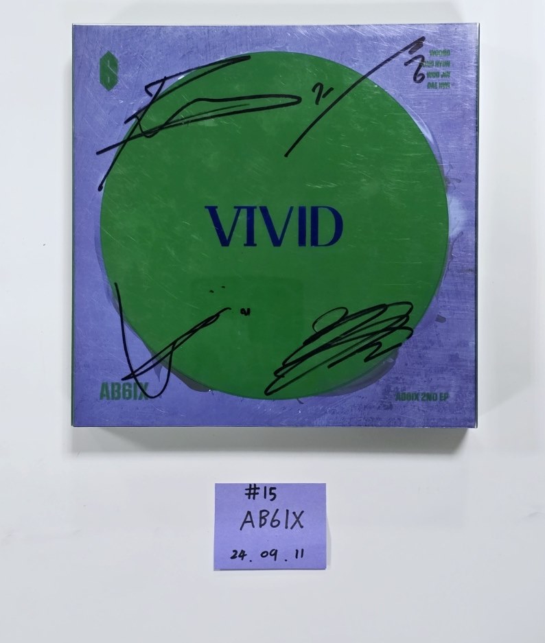 Seventeen, CNBLUE, TNX, EVNNE, TAN, 1TEAM, ONF, AB6IX,  - Hand Autographed(Signed) Promo Album [24.9.11] - HALLYUSUPERSTORE