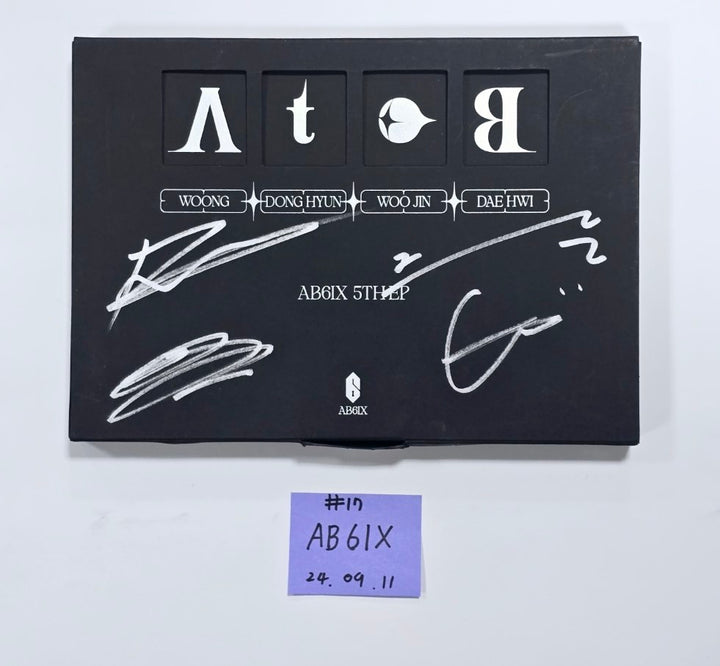 Seventeen, CNBLUE, TNX, EVNNE, TAN, 1TEAM, ONF, AB6IX,  - Hand Autographed(Signed) Promo Album [24.9.11] - HALLYUSUPERSTORE