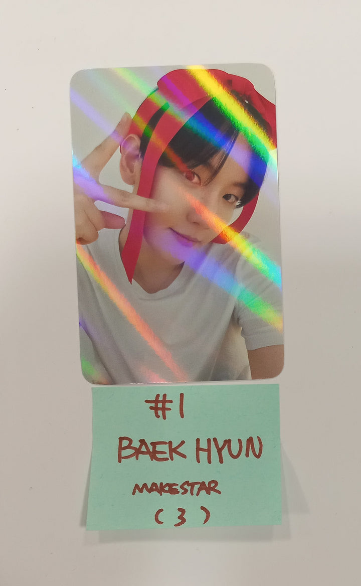 BAEKHYUN "Hello, World" - Makestar Pre-Order Benefit Hologram Photocard [24.9.11] - HALLYUSUPERSTORE