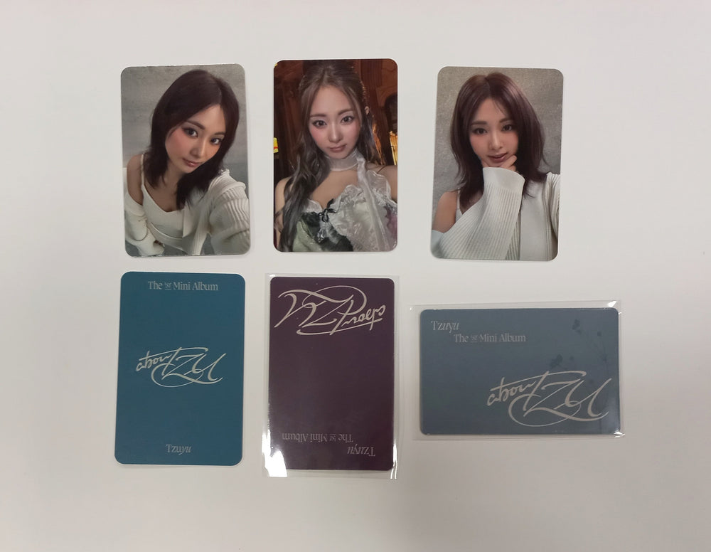 Tzuyu (of Twice) "abouTZU" - Blue Dream Media Pre-Order Benefit Photocard [24.9.11] - HALLYUSUPERSTORE