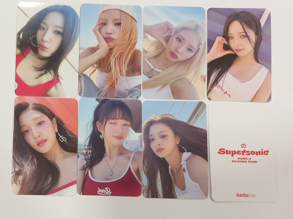 Fromis_9 "SuperSonic" - Hello Live Fansign Event Photocard [24.9.11] - HALLYUSUPERSTORE