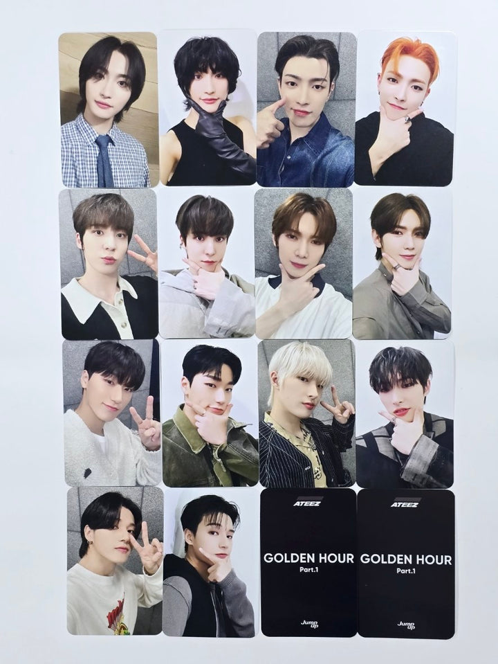 Ateez "GOLDEN HOUR : Part.1" - Jump Up Lucky Draw Event Photocard Round 2 [Digipack Ver.] [24.9.11] - HALLYUSUPERSTORE