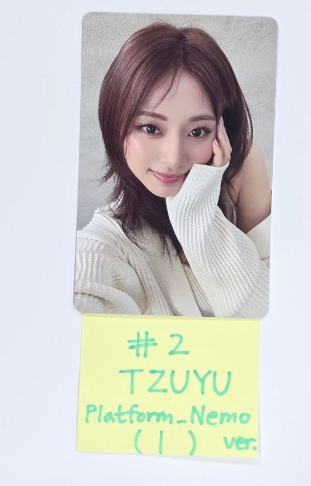 Tzuyu (of Twice) "abouTZU" - Official Photocard [Platform_NEMO Ver.] [24.9.12] - HALLYUSUPERSTORE