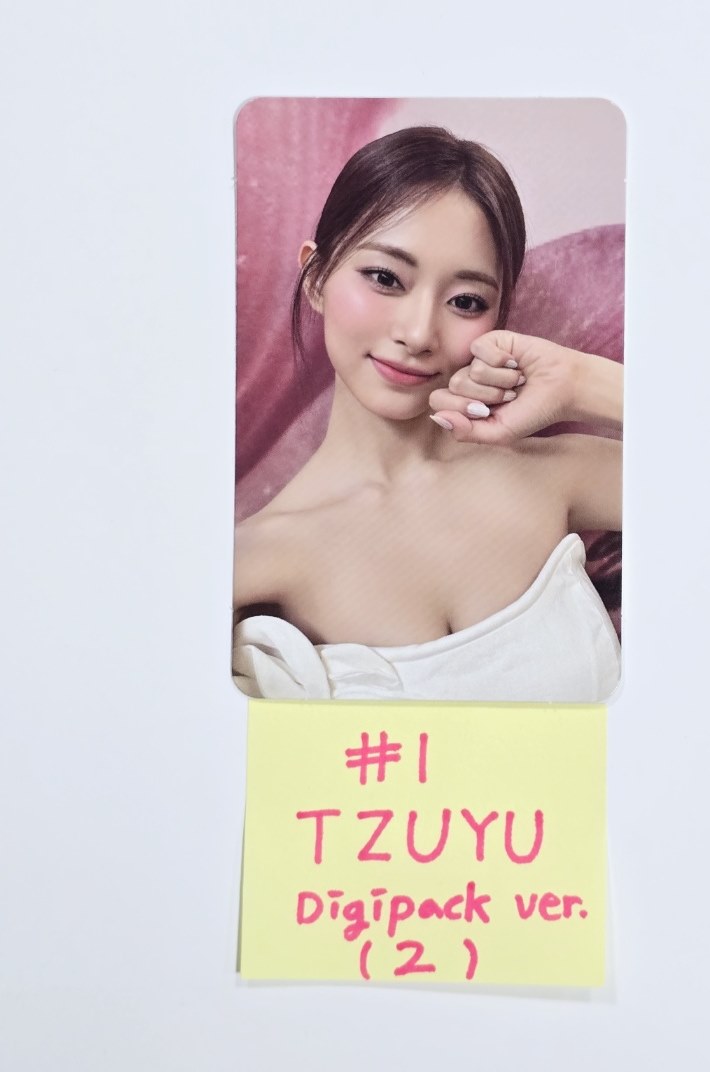 Tzuyu (of Twice) "abouTZU" - Official Photocard [Digipack Ver.] [24.9.12] - HALLYUSUPERSTORE