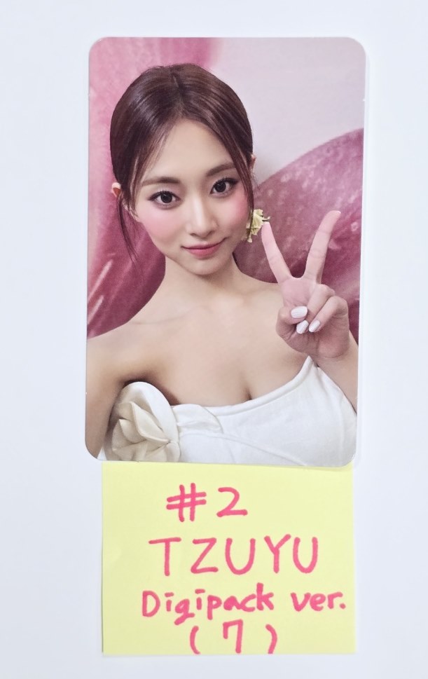 Tzuyu (of Twice) "abouTZU" - Official Photocard [Digipack Ver.] [24.9.12] - HALLYUSUPERSTORE