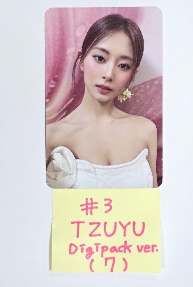 Tzuyu (of Twice) "abouTZU" - Official Photocard [Digipack Ver.] [24.9.12] - HALLYUSUPERSTORE