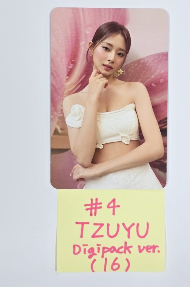 Tzuyu (of Twice) "abouTZU" - Official Photocard [Digipack Ver.] [24.9.12] - HALLYUSUPERSTORE