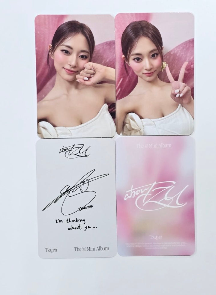 Tzuyu (of Twice) "abouTZU" - Official Photocard [Digipack Ver.] [24.9.12] - HALLYUSUPERSTORE