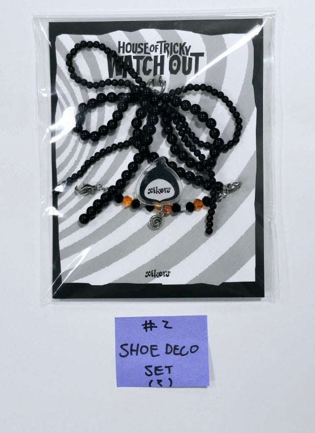 Xikers "HOUSE OF TRICKY : WATCH OUT" - Official MD [Tincase Deco Set, SHOE Deco Set, Photo Frame Keyring, T-Shirts, Chain Bracelet] [24.9.12] - HALLYUSUPERSTORE