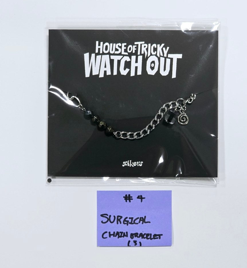 Xikers "HOUSE OF TRICKY : WATCH OUT" - Official MD [Tincase Deco Set, SHOE Deco Set, Photo Frame Keyring, T-Shirts, Chain Bracelet] [24.9.12] - HALLYUSUPERSTORE