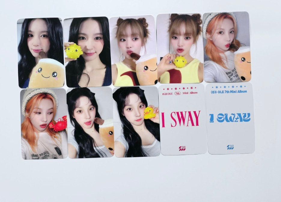 (g) I-DLE "I SWAY" - Soundwave Fansign Event Photocard [24.9.12] - HALLYUSUPERSTORE