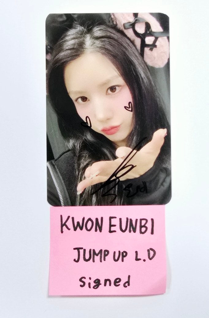 KWON EUNBI "SABOTAGE" - Hand Autographed(Signed) Photocard [24.9.12] - HALLYUSUPERSTORE