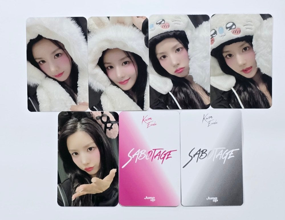 KWON EUNBI "SABOTAGE" - Jump Up Lucky Draw Event Photocard Round 2 [24.9.12] - HALLYUSUPERSTORE