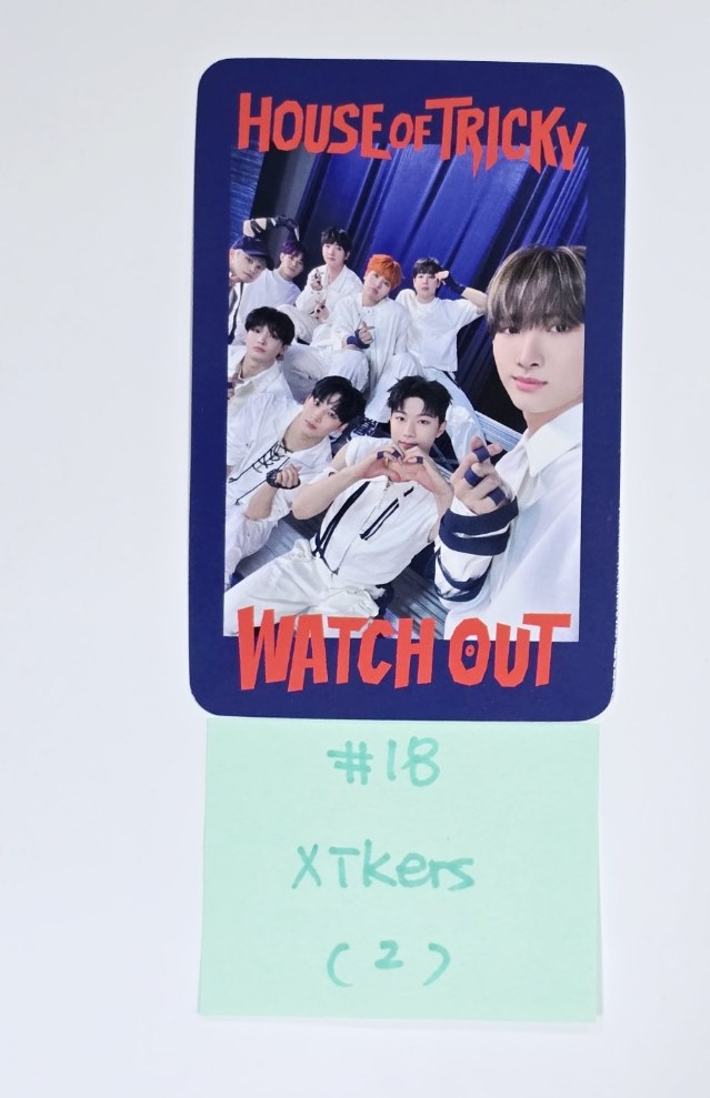 Xikers "HOUSE OF TRICKY : WATCH OUT" - Official Trading Photocard [24.9.12] - HALLYUSUPERSTORE