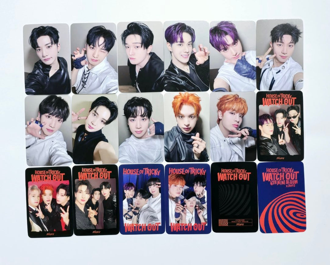 Xikers "HOUSE OF TRICKY : WATCH OUT" - Official Trading Photocard [24.9.12] - HALLYUSUPERSTORE