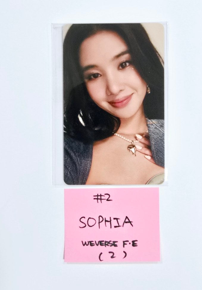 KATSEYE "SIS (Soft Is Strong)" - Weverse Shop Fan Event Photocard Round 2 [24.9.12] - HALLYUSUPERSTORE