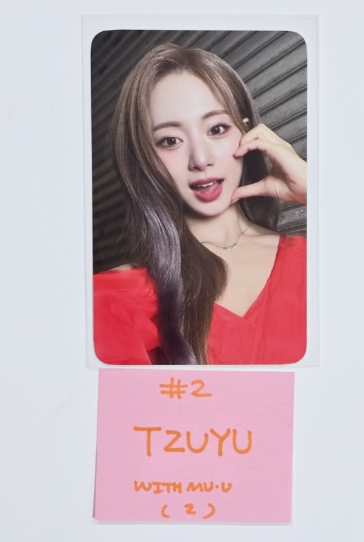 Tzuyu (of Twice) "abouTZU" - Withmuu Pre-Order Benefit Photocard [24.9.12] - HALLYUSUPERSTORE