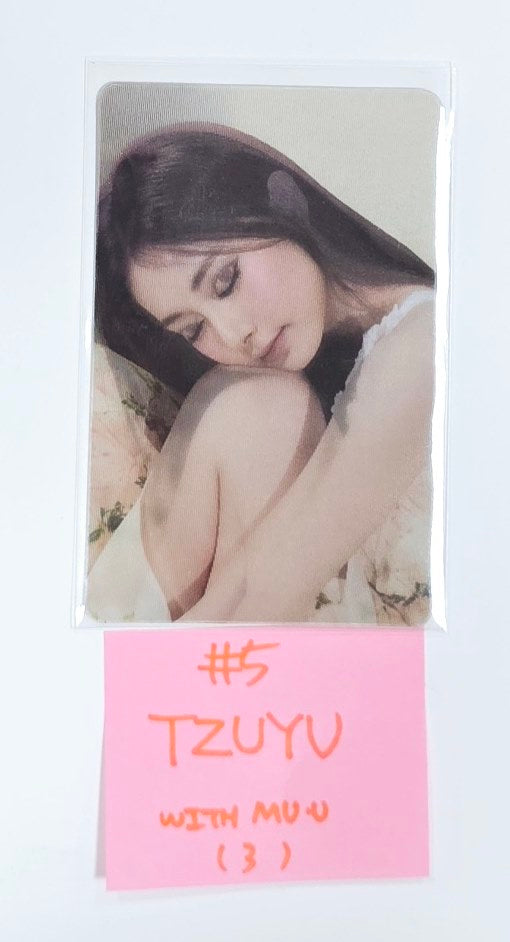 Tzuyu (of Twice) "abouTZU" - Withmuu Pre-Order Benefit Photocard [24.9.12] - HALLYUSUPERSTORE