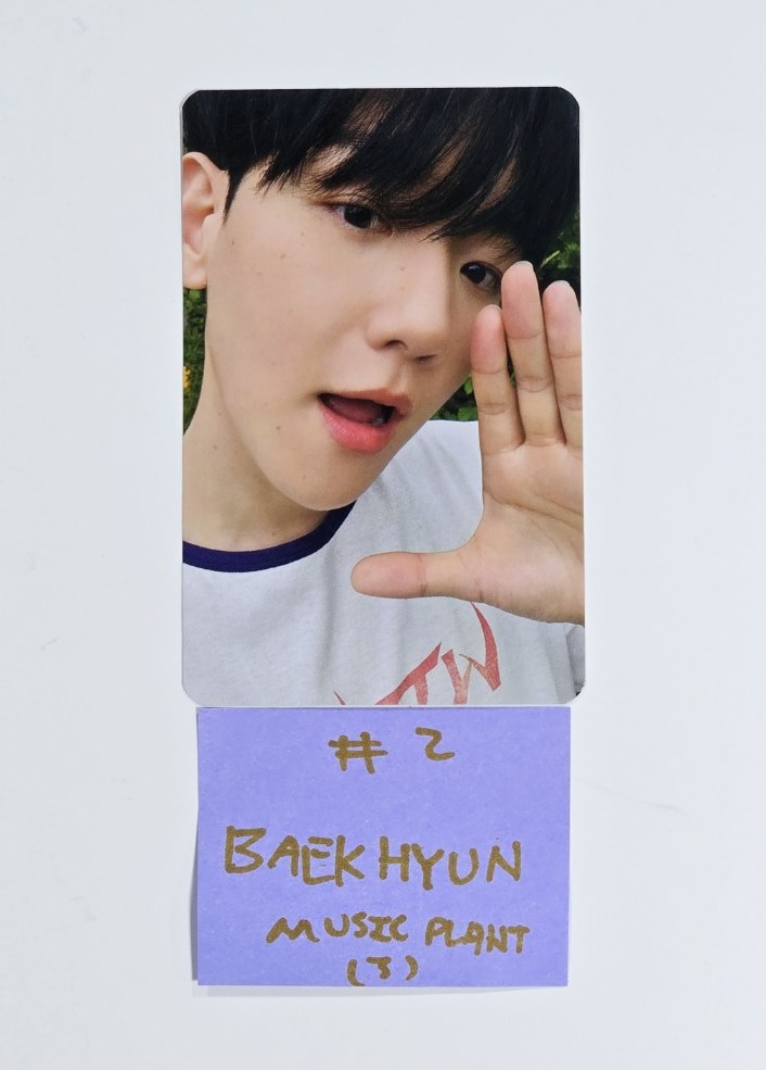 BAEKHYUN "Hello, World" - Music Plant Pre-Order Benefit Photocard [24.9.13] - HALLYUSUPERSTORE