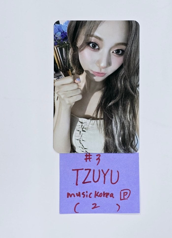 Tzuyu (of Twice) "abouTZU" - Music Korea Pre-Order Benefit Photocard [24.9.13] - HALLYUSUPERSTORE