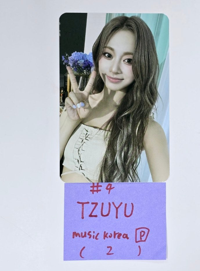 Tzuyu (of Twice) "abouTZU" - Music Korea Pre-Order Benefit Photocard [24.9.13] - HALLYUSUPERSTORE