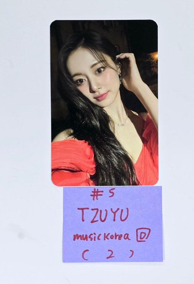 Tzuyu (of Twice) "abouTZU" - Music Korea Pre-Order Benefit Photocard [24.9.13] - HALLYUSUPERSTORE