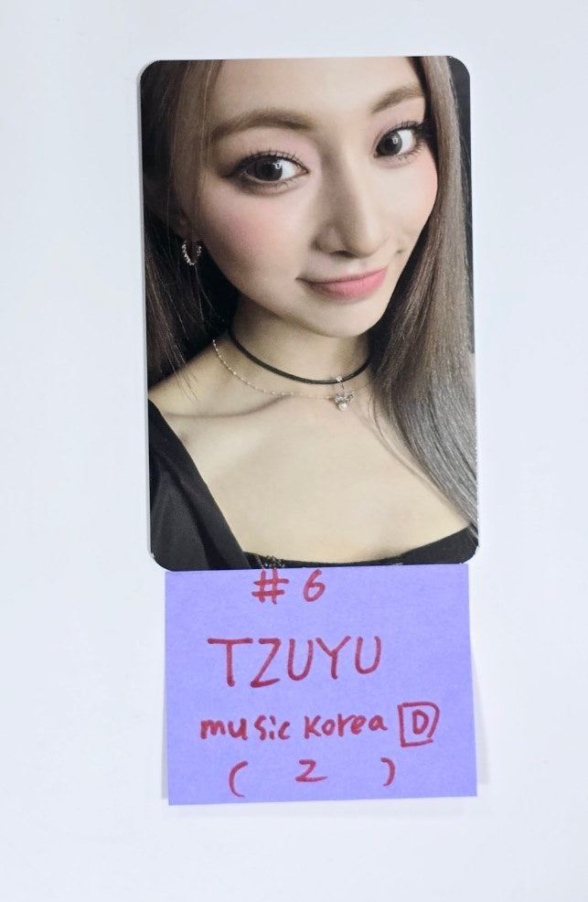 Tzuyu (of Twice) "abouTZU" - Music Korea Pre-Order Benefit Photocard [24.9.13] - HALLYUSUPERSTORE