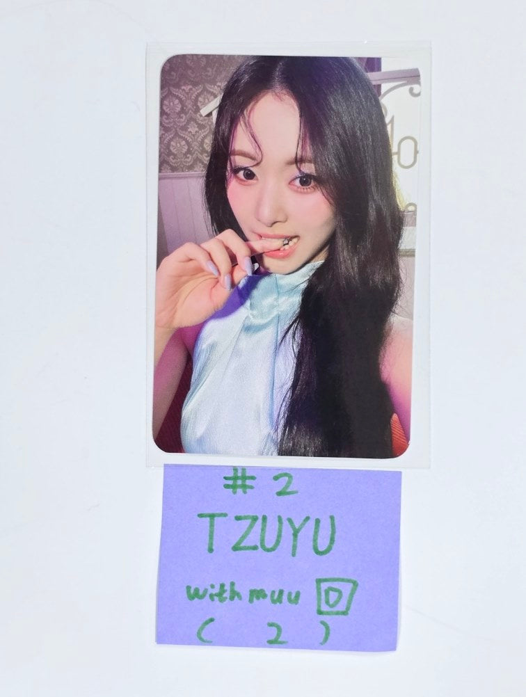 Tzuyu (of Twice) "abouTZU" - Withmuu Pre-Order Benefit Photocard [Digipack Ver.] [24.9.13] - HALLYUSUPERSTORE