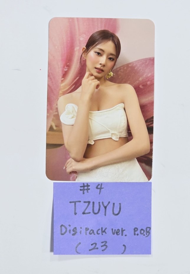 Tzuyu (of Twice) "abouTZU" - Pre-Order Benefit Photocard [24.9.13] - HALLYUSUPERSTORE