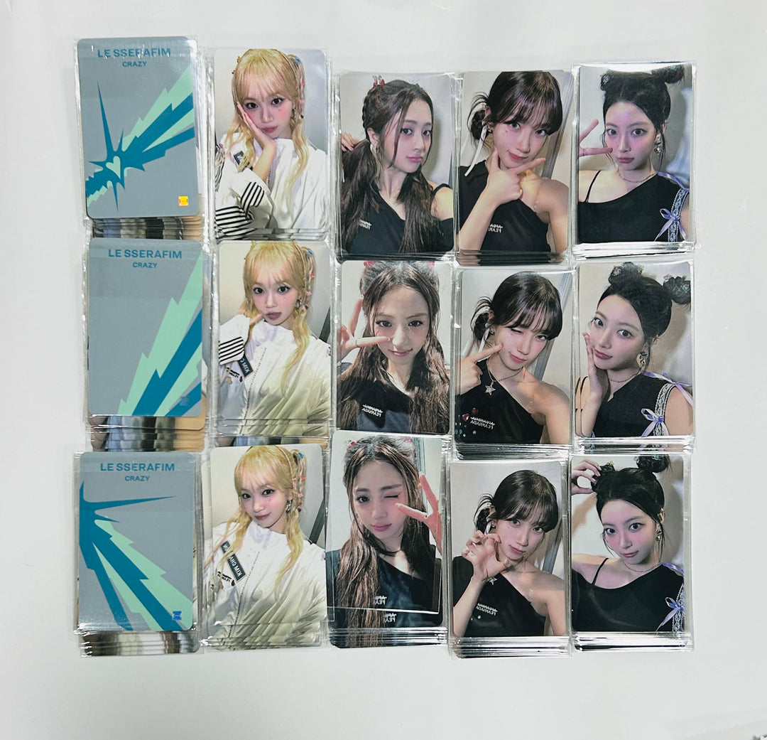 LE SSERAFIM "CRAZY" - [Soundwave, Withmuu, MMT] Lucky Draw Event Photocard Round 2 [24.9.13] - HALLYUSUPERSTORE