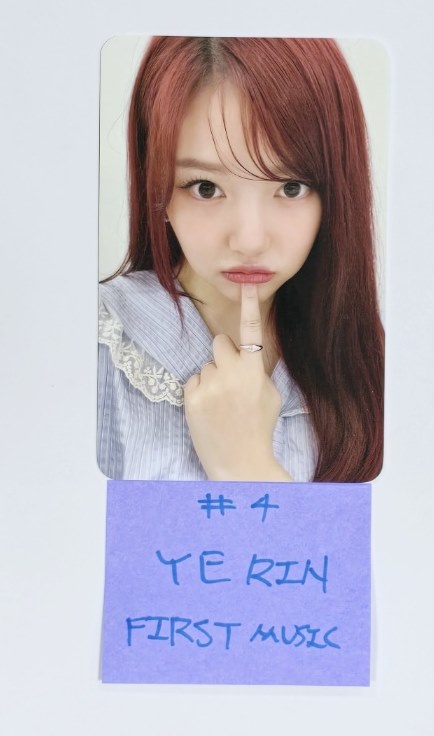 YERIN 'Rewrite ' - First Music Fansign Event Photocard [24.9.13] - HALLYUSUPERSTORE