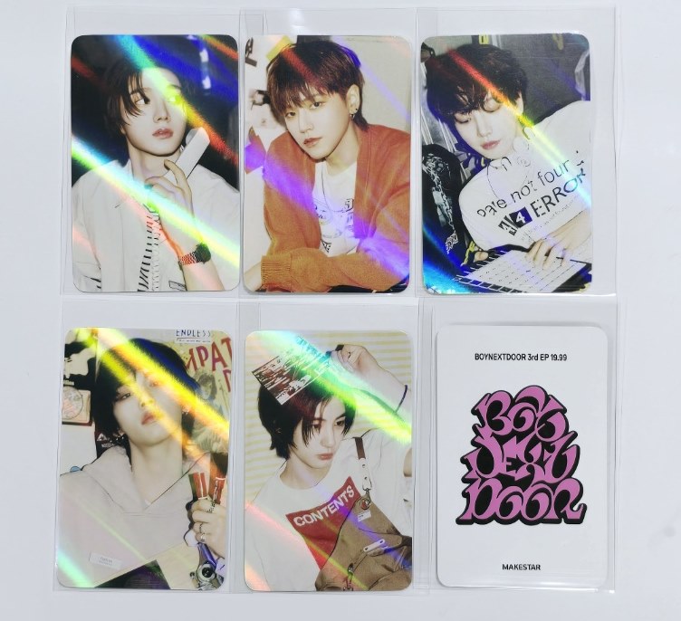 Boynextdoor "19.99" - Makestar Pre-Order Benefit Photocard [Clink Ver.] [24.9.13]