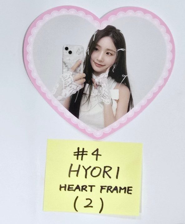 Mimiirose "REEBON" - Official Photocard, Heart Frame [24.9.13] - HALLYUSUPERSTORE