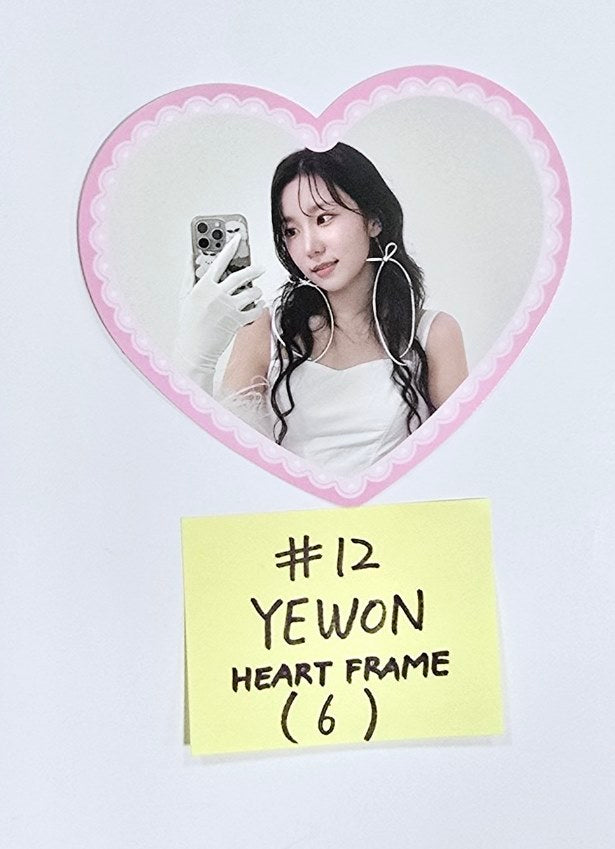 Mimiirose "REEBON" - Official Photocard, Heart Frame [24.9.13] - HALLYUSUPERSTORE