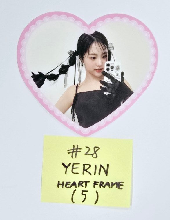 Mimiirose "REEBON" - Official Photocard, Heart Frame [24.9.13] - HALLYUSUPERSTORE