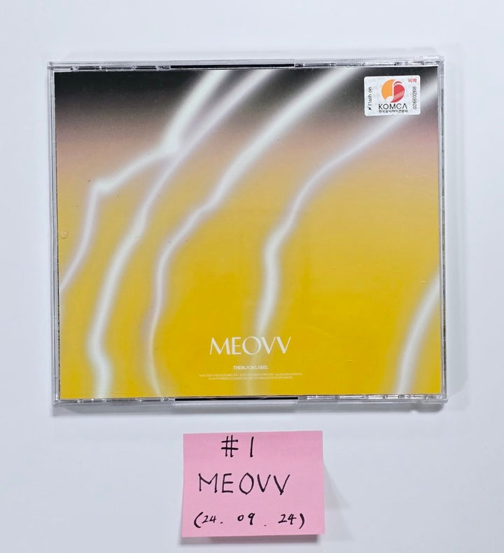 Meovv “MEOW” Digital Single - Hand Autographed(Signed) Promo Album [24.9.24] - HALLYUSUPERSTORE