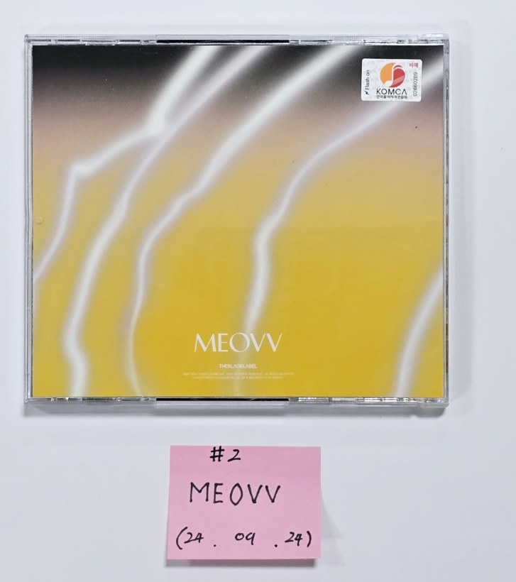 Meovv “MEOW” Digital Single - Hand Autographed(Signed) Promo Album [24.9.24] - HALLYUSUPERSTORE