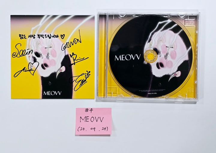 Meovv “MEOW” Digital Single - Hand Autographed(Signed) Promo Album [24.9.24] - HALLYUSUPERSTORE