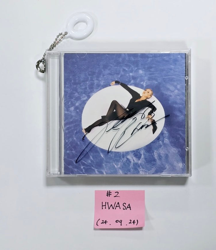 Hwasa “O” - Hand Autographed(Signed) Promo Album [24.9.24] - HALLYUSUPERSTORE