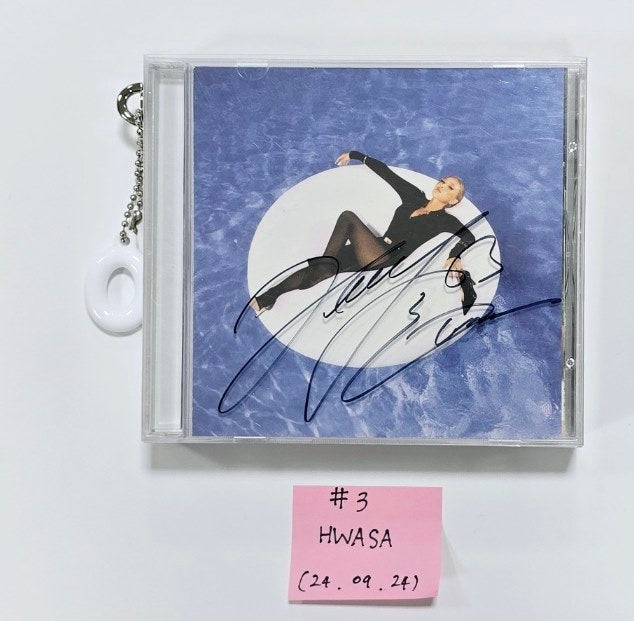 Hwasa “O” - Hand Autographed(Signed) Promo Album [24.9.24] - HALLYUSUPERSTORE