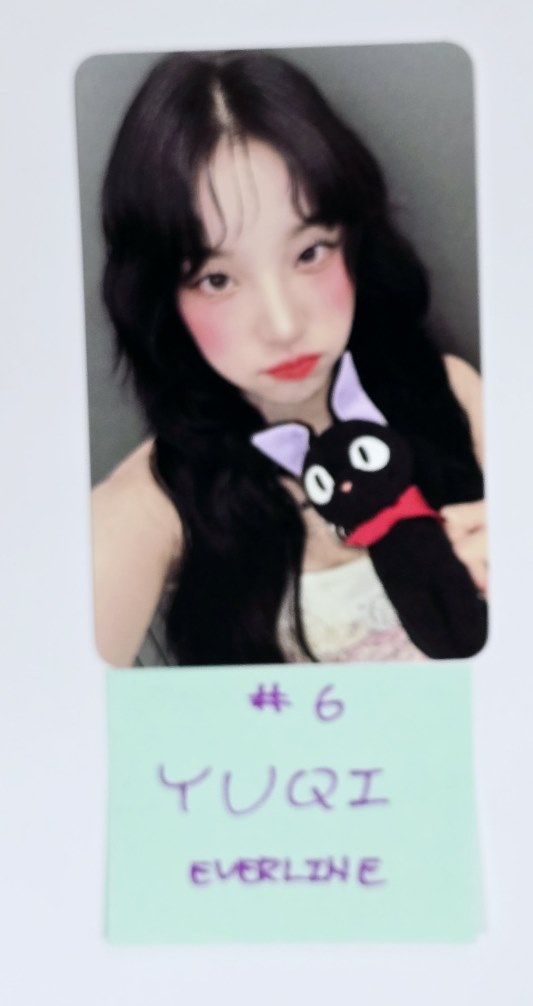 YUQI "YUQ1" - Everline Fansign Event Photocard Round 4 [24.9.24] - HALLYUSUPERSTORE