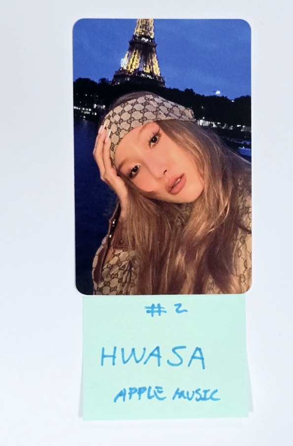 Hwasa “O” - Apple Music Pre-Order Benefit Photocard [24.9.24] - HALLYUSUPERSTORE