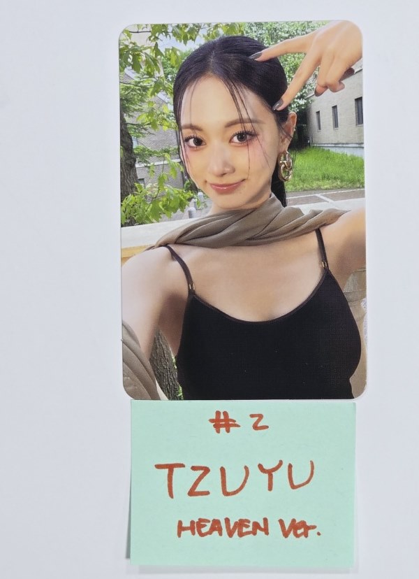 Tzuyu (of Twice) "abouTZU" - Official Photocard [Heaven Ver.] [24.9.24] - HALLYUSUPERSTORE