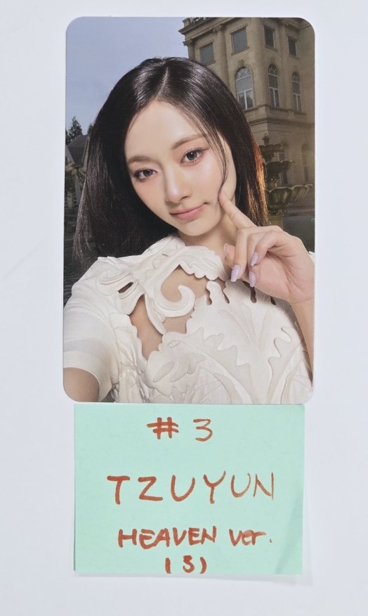 Tzuyu (of Twice) "abouTZU" - Official Photocard [Heaven Ver.] [24.9.24] - HALLYUSUPERSTORE