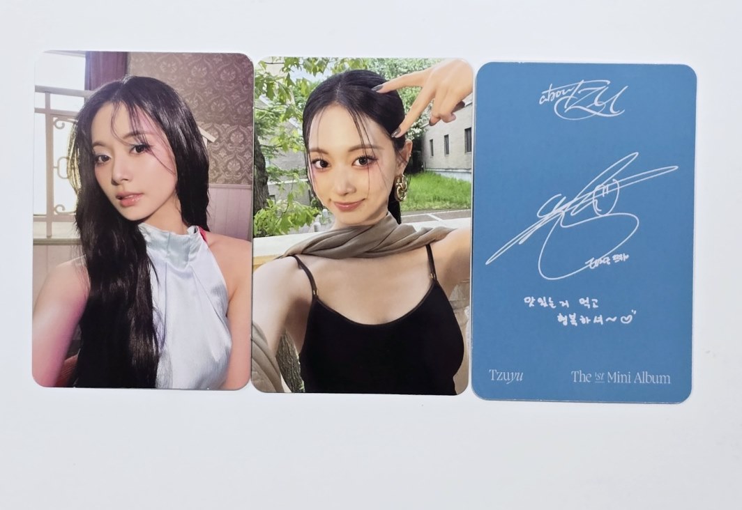 Tzuyu (of Twice) "abouTZU" - Official Photocard [Heaven Ver.] [24.9.24] - HALLYUSUPERSTORE