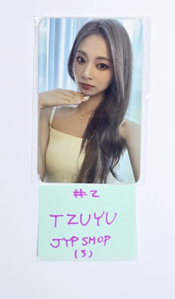 Tzuyu (of Twice) "abouTZU" - JYP Shop Pre-Order Benefit Photocard [24.9.24] - HALLYUSUPERSTORE