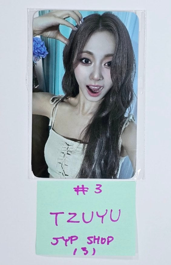 Tzuyu (of Twice) "abouTZU" - JYP Shop Pre-Order Benefit Photocard [24.9.24] - HALLYUSUPERSTORE